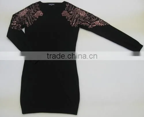ladies' paillette sweaters