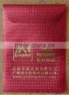 red pocket making machine