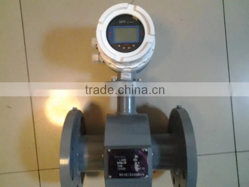 china supplier smart large size electromagnetic flowmeter