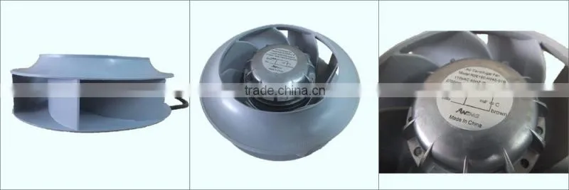 190mm three speed dehumidifier fan