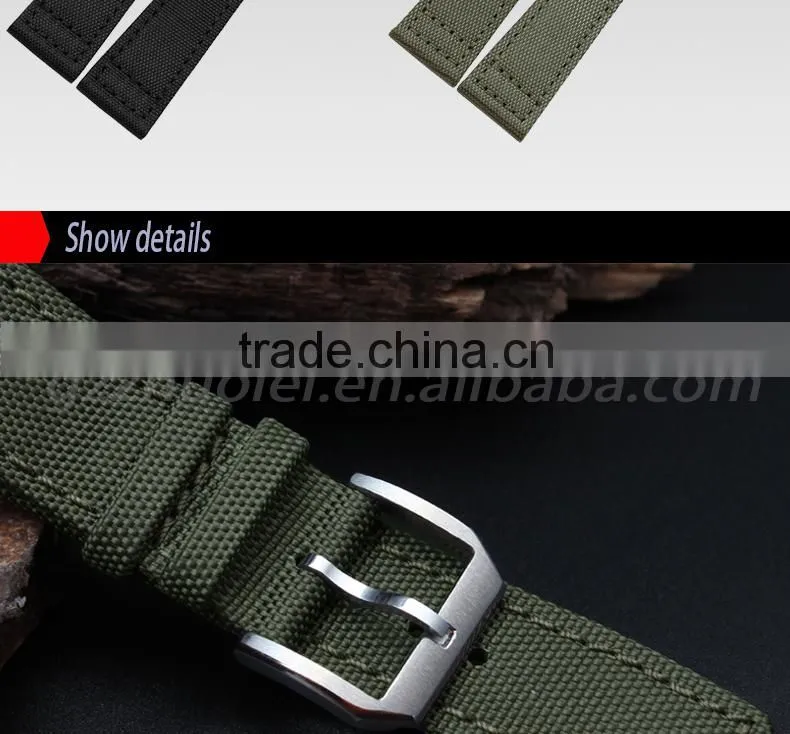 Hotsale fashion 18mm nato nylon watch strap