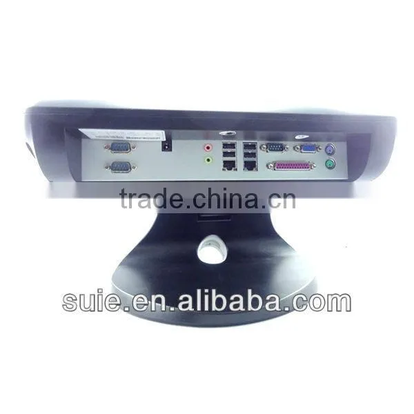 Dual core touch screen computer all in one touch pos system pos terminal cash register for Retail and Restaurant