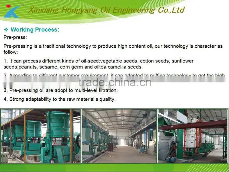 new design and technology crude Linseed oil refining machine with resonable price and with best quality