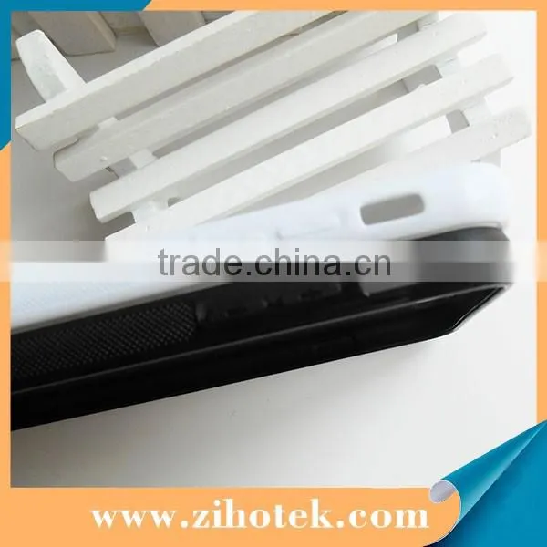 2016 Blank Sublimation Silicon case for iphone 6 plus,TPU case for iPhone 6 plus with aluminum sheet