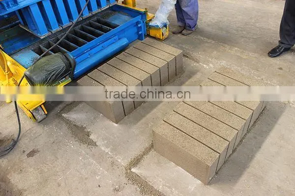 Hydraulic mobile WT6-30 douala egg laying brick making machine packaging