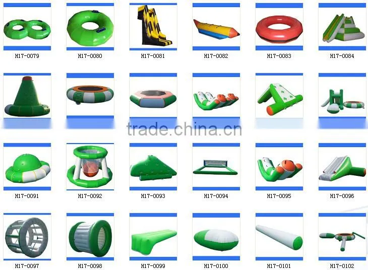 China amusement park water inflatable four rings
