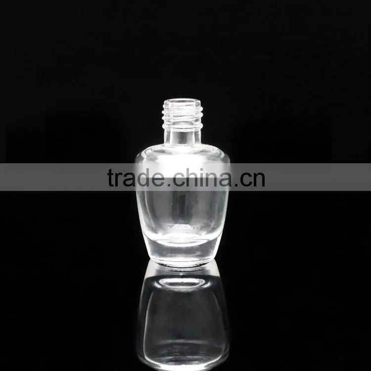 15ml nail polish glass bottle with cap and brush new design