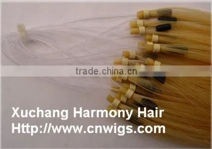 TOP REMY micro rings loop wavy hair extensions