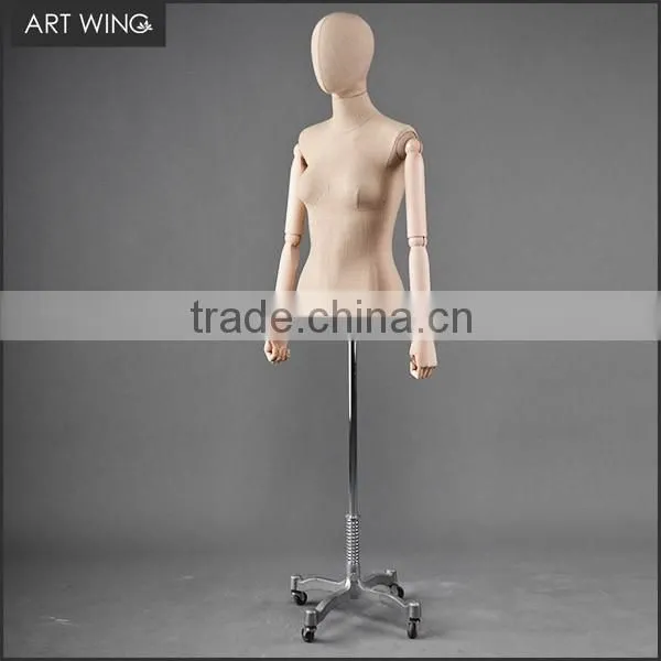 female mannequin head bust