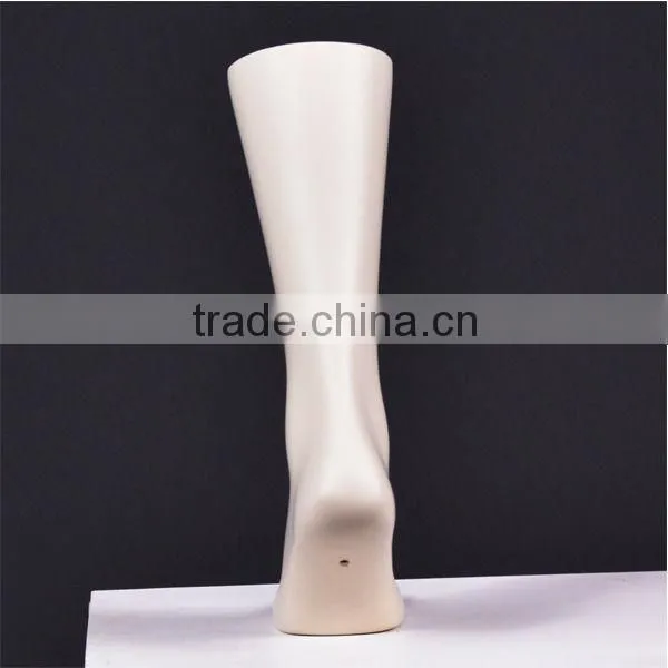 sock display fiberglass foot mannequin