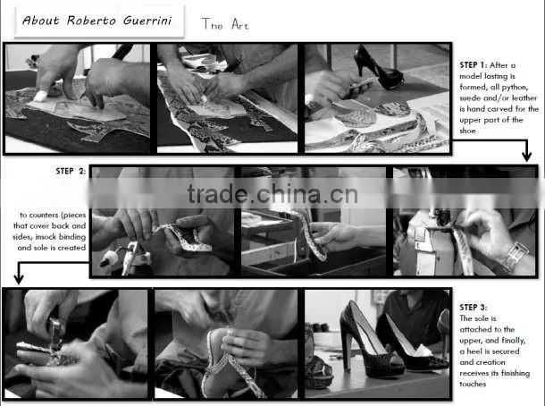 Genuine Leather boot made in China