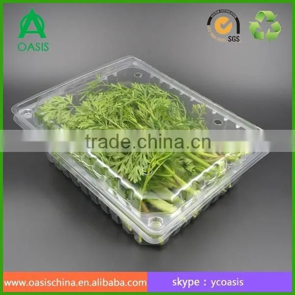 PET Plastic Type and Plastic Material plastic fruit tray