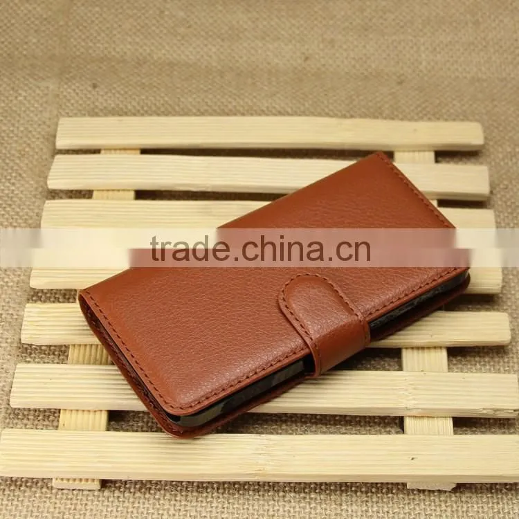 Hot Selling Cheap Mobile Phone Leather Flip Cover Case For Asus Zenfone 4
