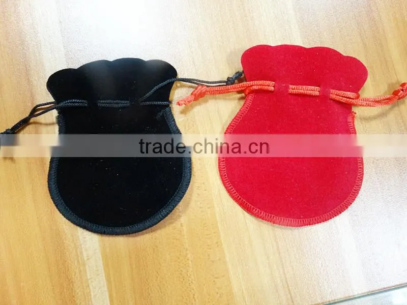 cheap gift packing pouch bags velvet packing bag