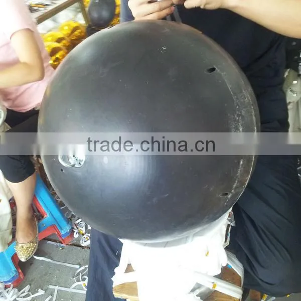 Gold mirror ball 75cm 30inch size rotating mirror ball With Fiberglass core