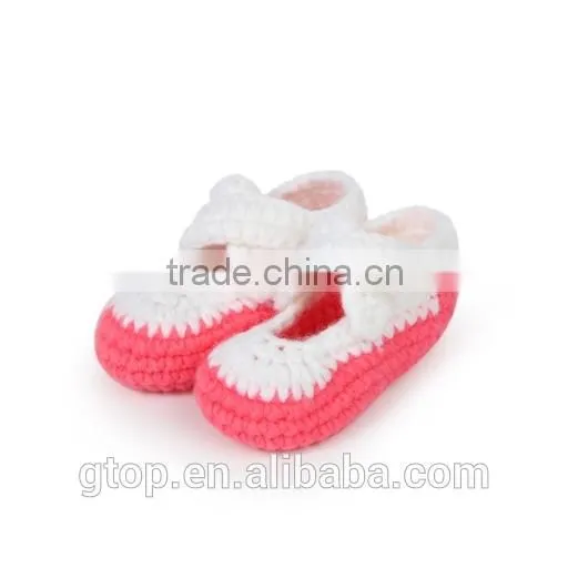 Wholesale Baby Handmade Crochet Shoes Supplier for 1-10 months old S-0009