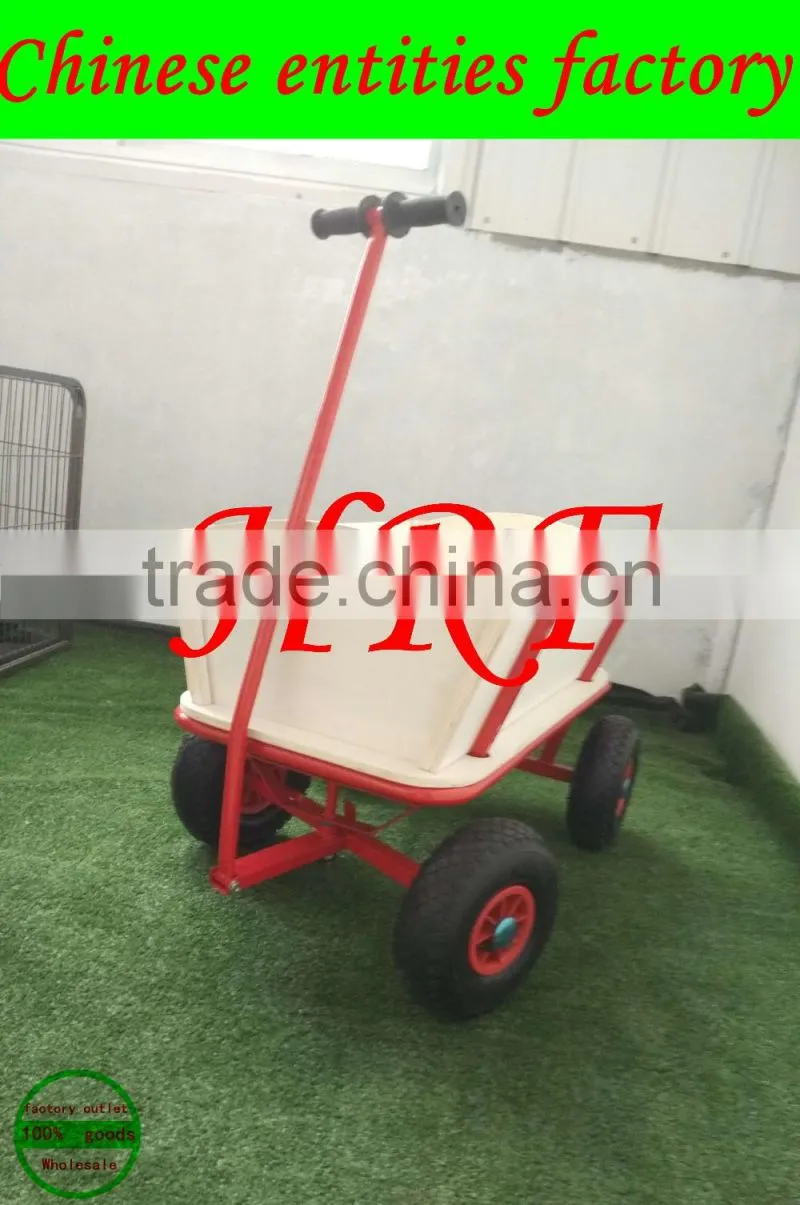 TC1812 Kids beach wagon cart KIDS GARDEN WAGON wooden cart