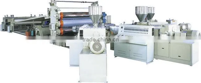 PE WPC profile extrusion line for decking balcony profiles