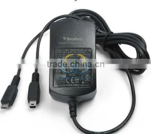 New Brand ! USB Double lane travel charger for blackberry