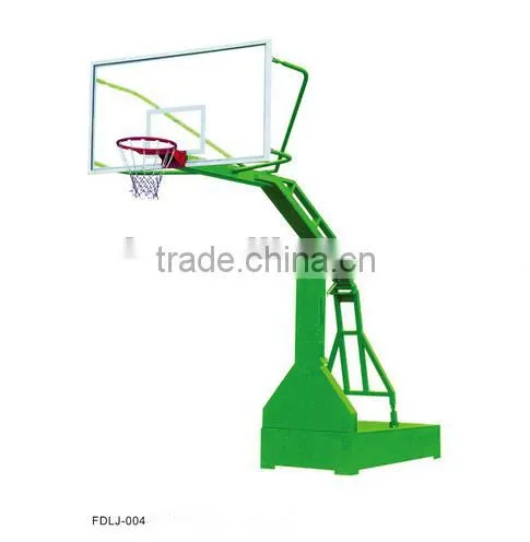 height movable Electric hydraulic basketball stand