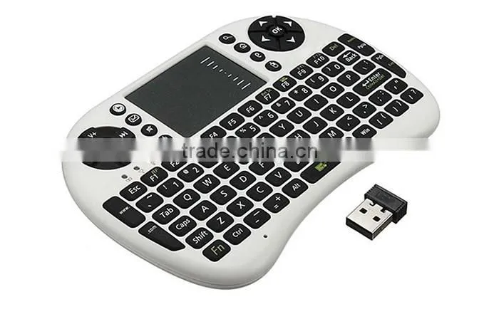 2.4Ghz Mini Wireless Fly Air Mouse keyboard Built-in with High Sensitive Smart Touchpad