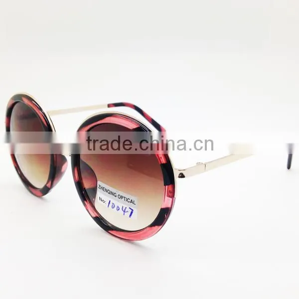 Top end vintage steampunk sunglasses mirror lens polarized eyewear men/women metal sunglasses