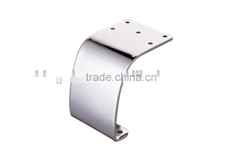 Bright or brushed stainless steel sofa leg KSL8488