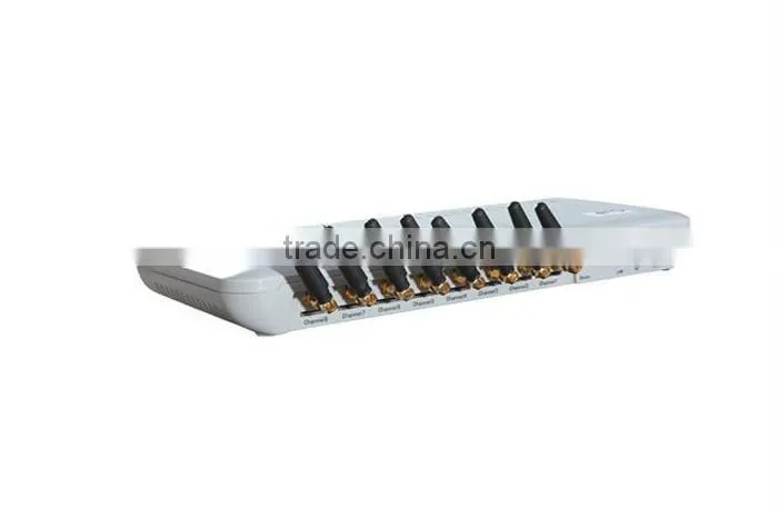 fixed wireless termination 8 line analog line gsm gateway 8 port sim voip gateway
