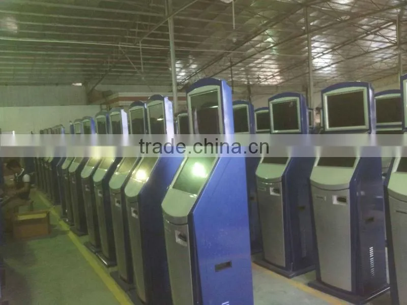 Touch screen Driving license kiosk passport holder kiosk ID card reader kiosk