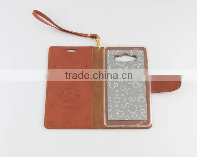 Stent defender for xiaomi redmi note leather phone case