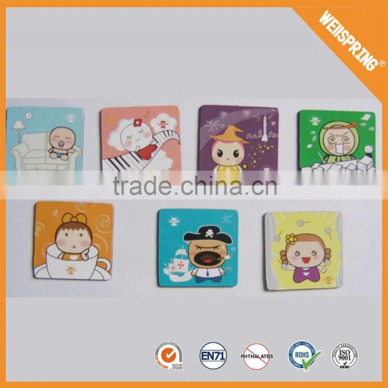 New arrival custom promotional fridge magnet sticker,magnet sticker,magnetic bookmark