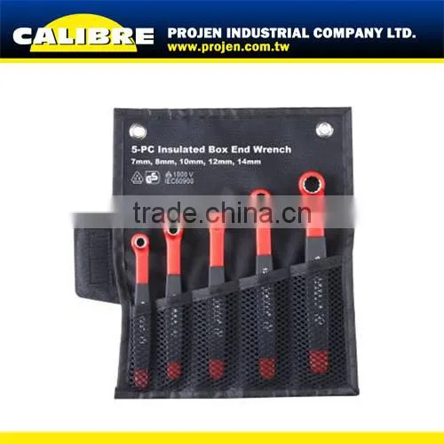 CALIBRE 8pc 1000V 3/8"Dr. Reversible Insulated VDE Socket Set