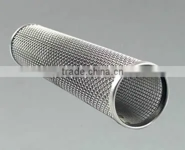 Cylindrical Stainless Steel Filter Strainer