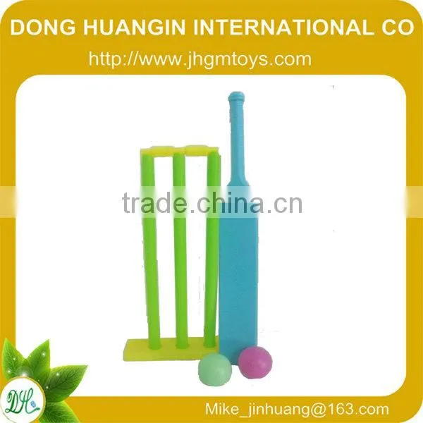 2014 outdoor plastic cricket toy set for kids