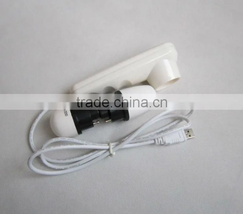 Skin and hair analyzer connecting with Computer skin analyzer beauty equipment