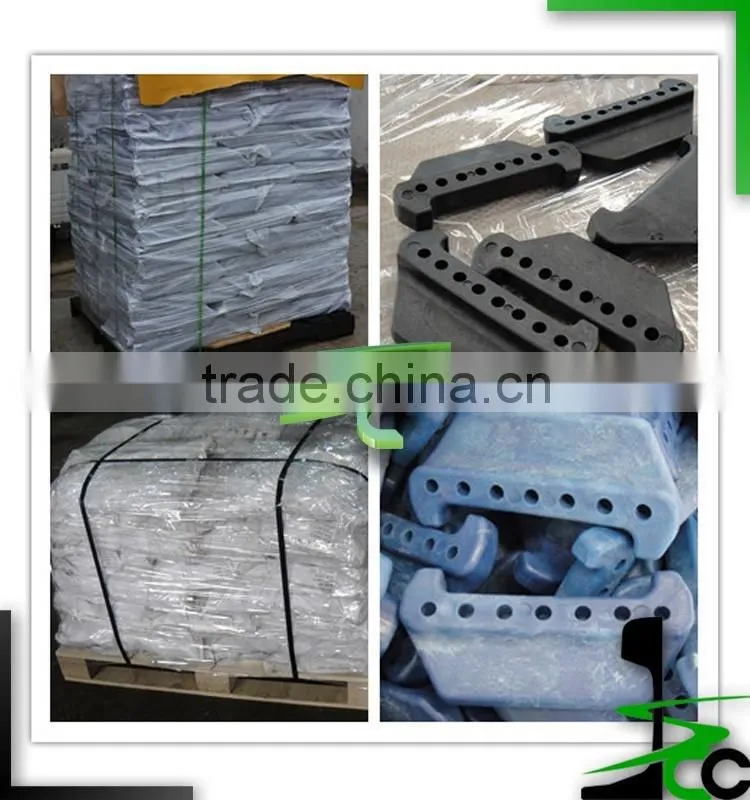 Insulators for elastic railway fastening system/PA66 insulators