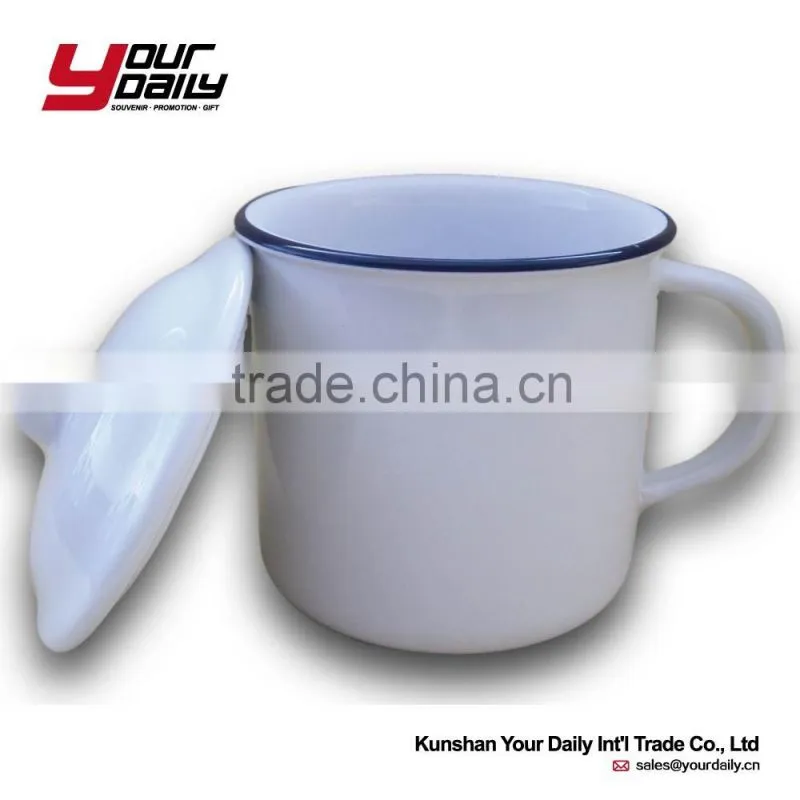 ceramic coffee mug with lid cup custom logo ,ceramic tea mug