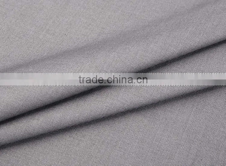 China suppliers Shaoxing Beautiful shaoxing tr polyester elastane viscose cotton twill fabric suiting fabric