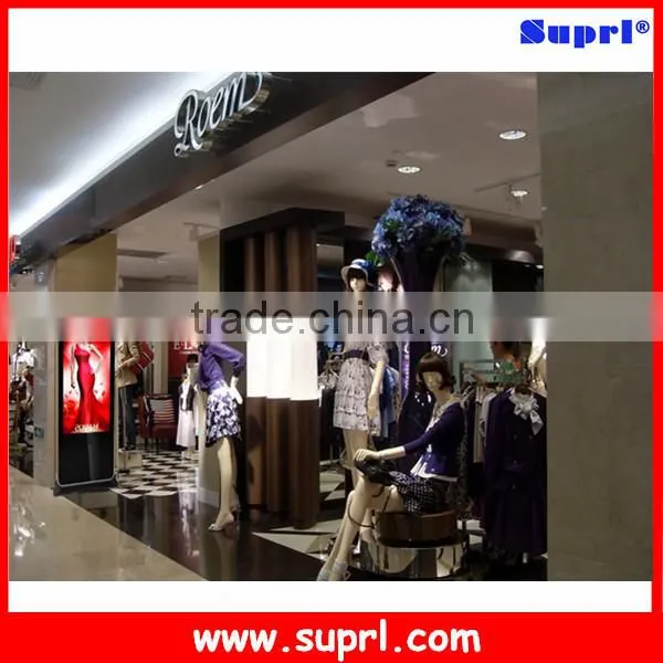 55" Advertising Slim multi touch screen kiosk