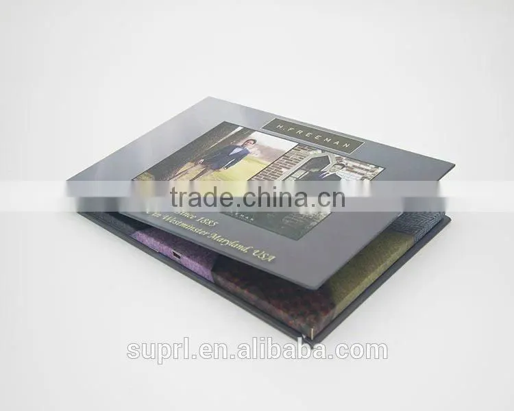 7" LCD video brochure components video card video book