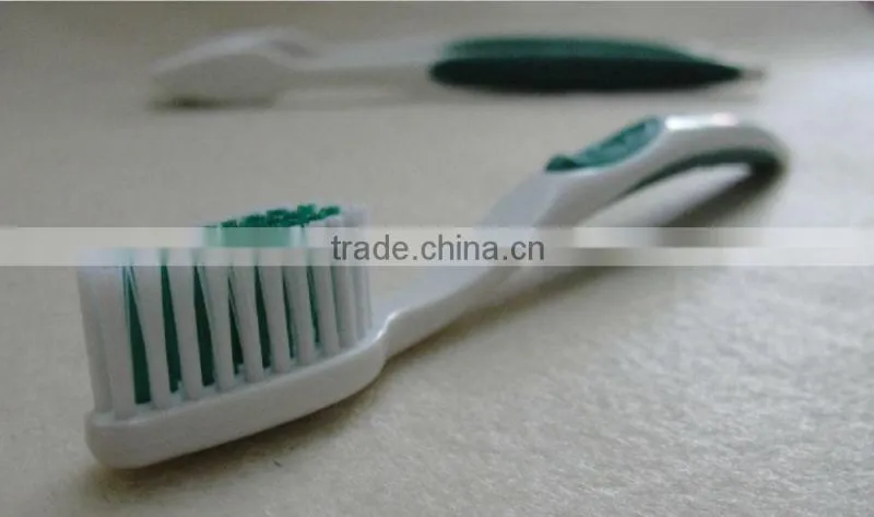 Disposable hotel nylon bristle toothbrush adult toothbrush