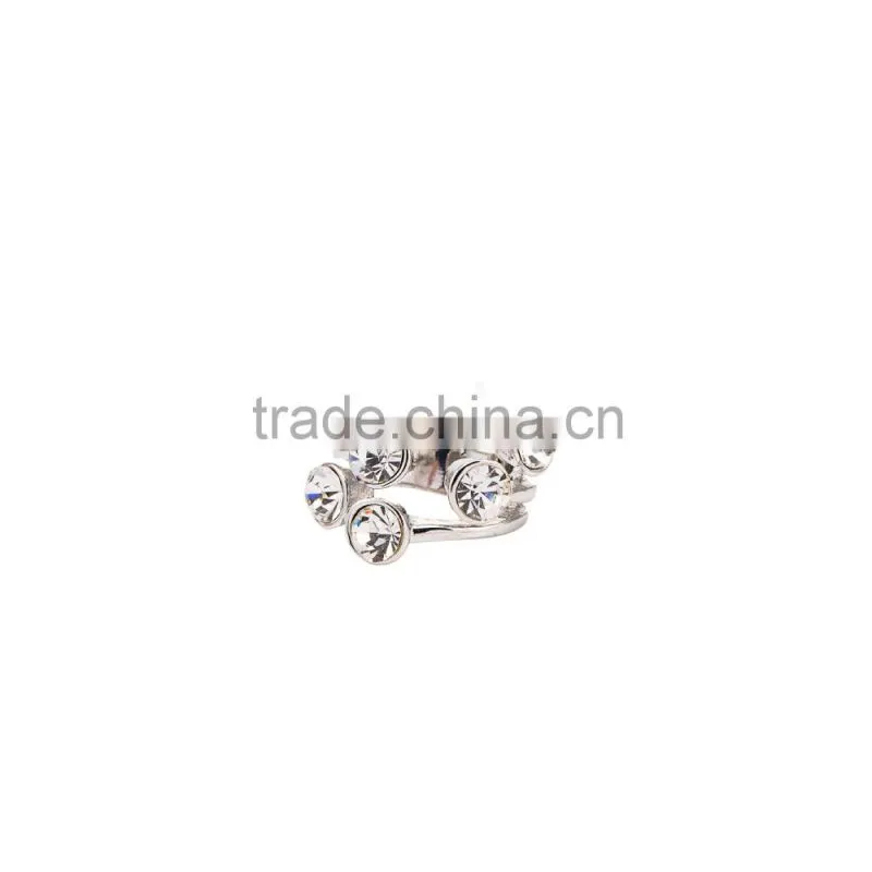 Fashion diamond wedding ring wholesale from Yiwu market