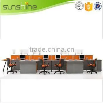 China gold manufacturer High-ranking call center office partition