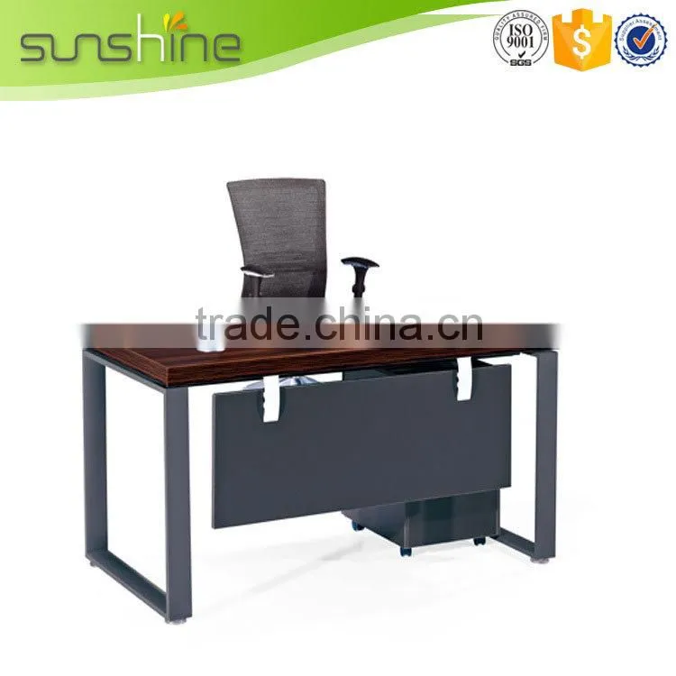 New arrival Contracted wooden executive tall office desk