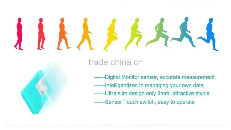 Chinese products waterproof accelerometer free pedometer 2016