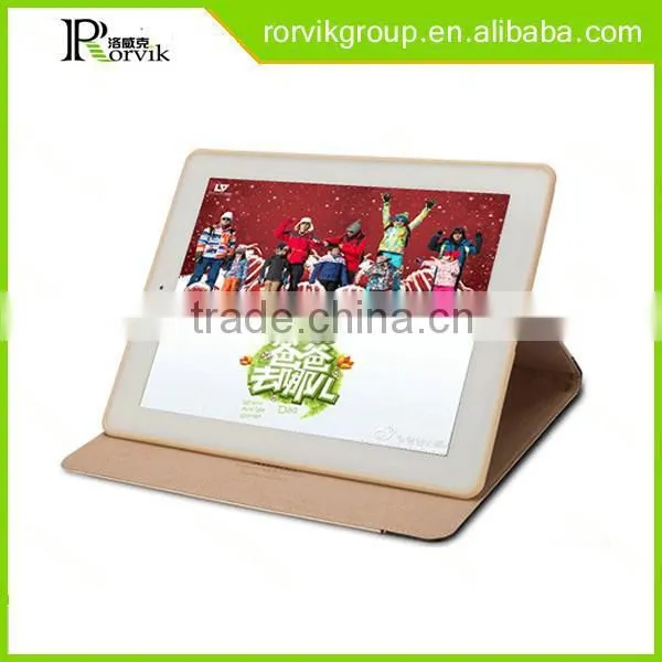 high quality leather case tablet computer cover for ipad 4