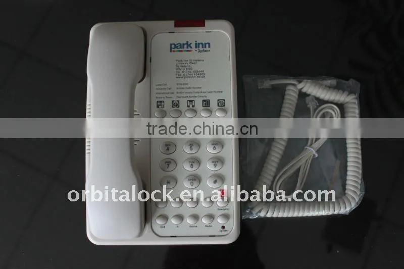 Hot selling hotel room telephone, corded phone