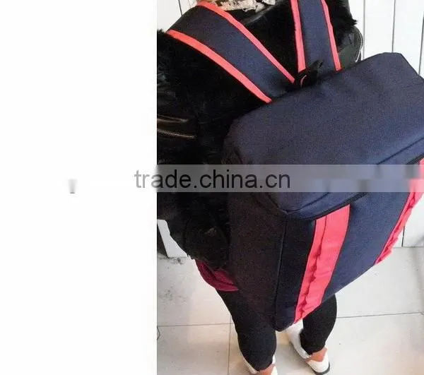 Newest promotional black notebook laptop backpack