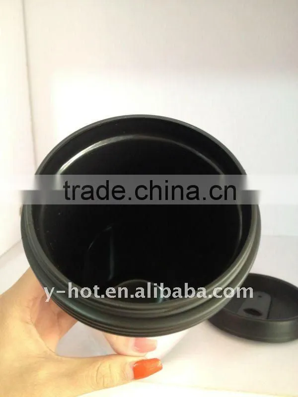 400ml double insulated plastic mugs YH-4009
