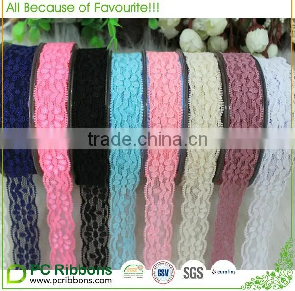 1" various colors wholesale lace ribbons